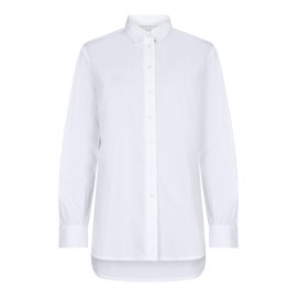 Margit C Poplin Shirt White 